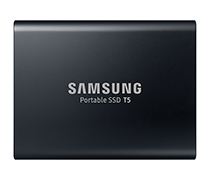 三星（SAMSUNG）T5 USB 3.1 Gen 2 移動固態(tài)硬盤 玄英黑