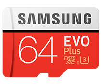 三星（SAMSUNG）EVO升級版+ Micro SD存儲卡 64GB