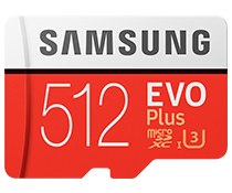 三星（SAMSUNG）EVO升級版+ Micro SD存儲卡 512GB